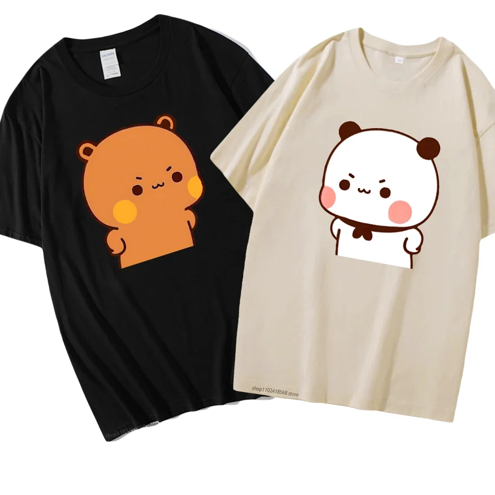 Cute Bubu Is Yelling At Dudu T-Shirts for Men's Shirt Women Couple Clothes 100% Cotton Summer Tees Panda Bear Casual Kawaii Tops
Cute Bubu Is Yelling At Dudu T-Shirts for Men's Shirt Women Couple Clothes 100% Cotton Summer Tees Panda Bear Casual Kawaii Tops
