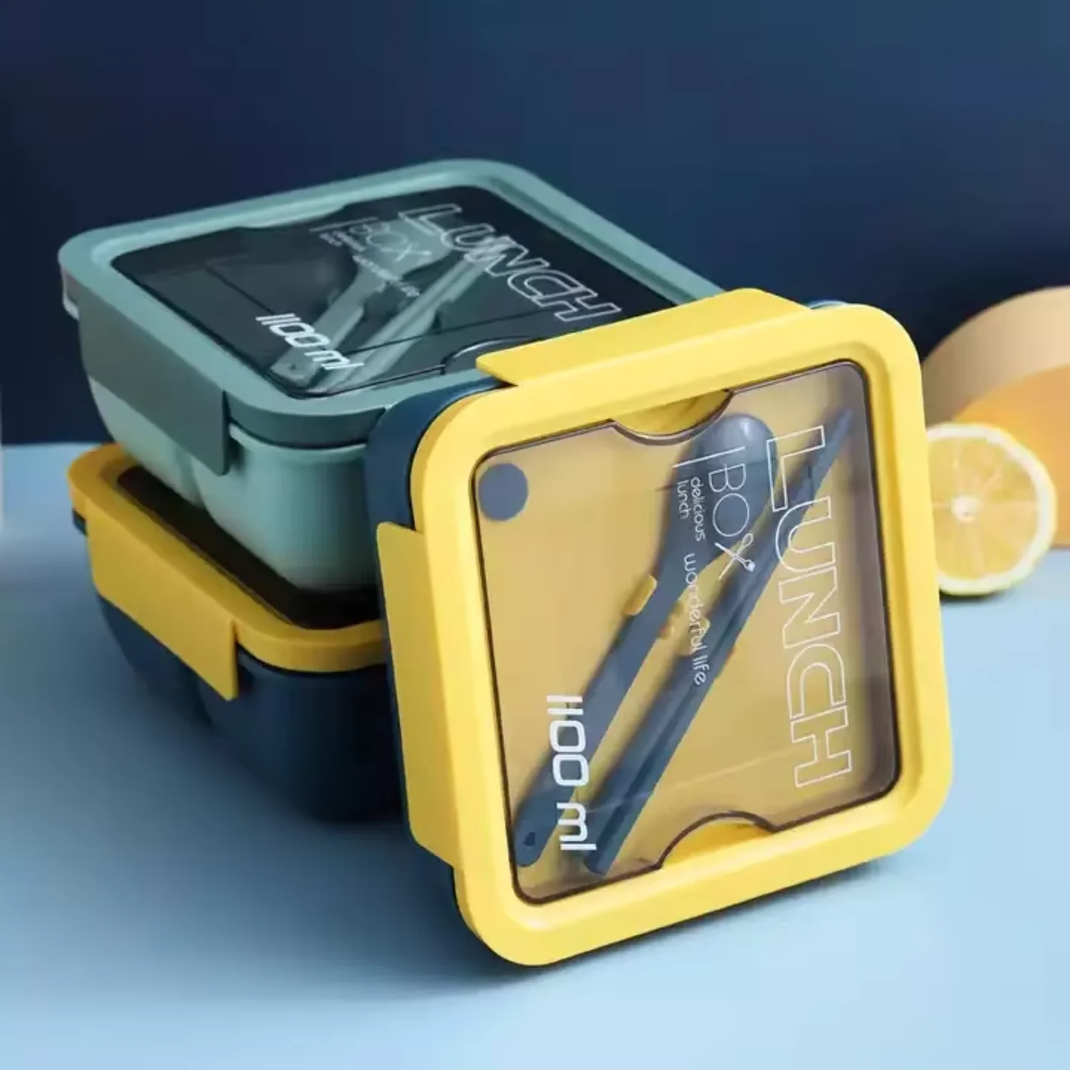 Portable Leakproof bento portable Bento Lunch with cutlery spoon fork
Portable Leakproof bento portable Bento Lunch with cutlery spoon fork
