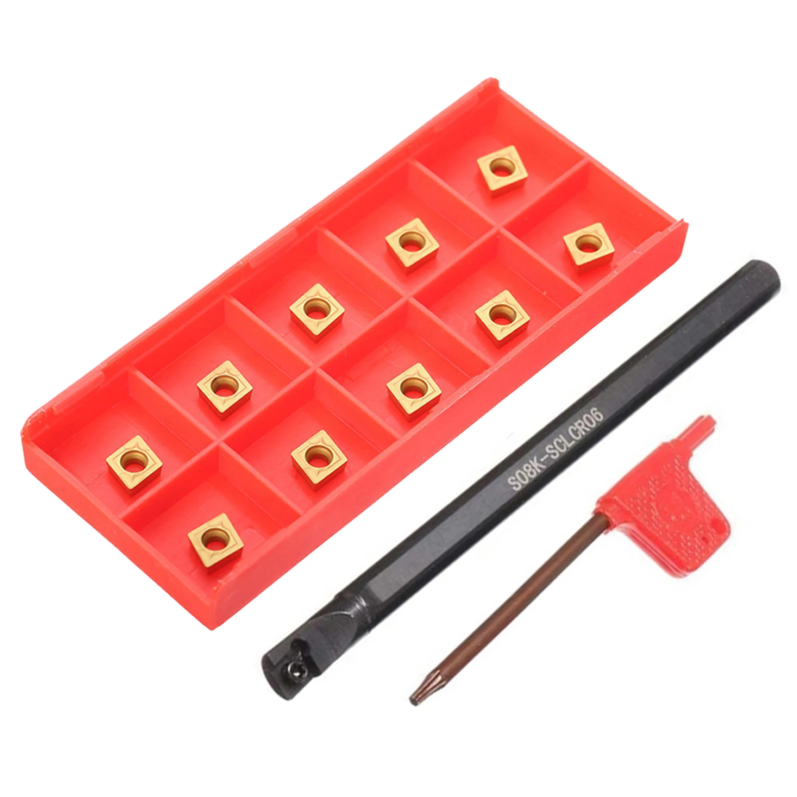 Processing Lathe Boring Bar CCMT060204-HM Indexable Lathe Boring Bar Screw Compression For Excavation Processing
Processing Lathe Boring Bar CCMT060204-HM Indexable Lathe Boring Bar Screw Compression For Excavation Processing