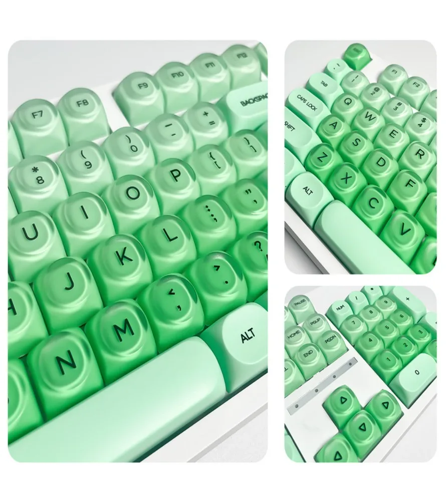 Small full set of boxes suitable for a variety of mechanical keyboard heights jelly cloud keycaps semi-transparent matte PBT
Small full set of boxes suitable for a variety of mechanical keyboard heights jelly cloud keycaps semi-transparent matte PBT