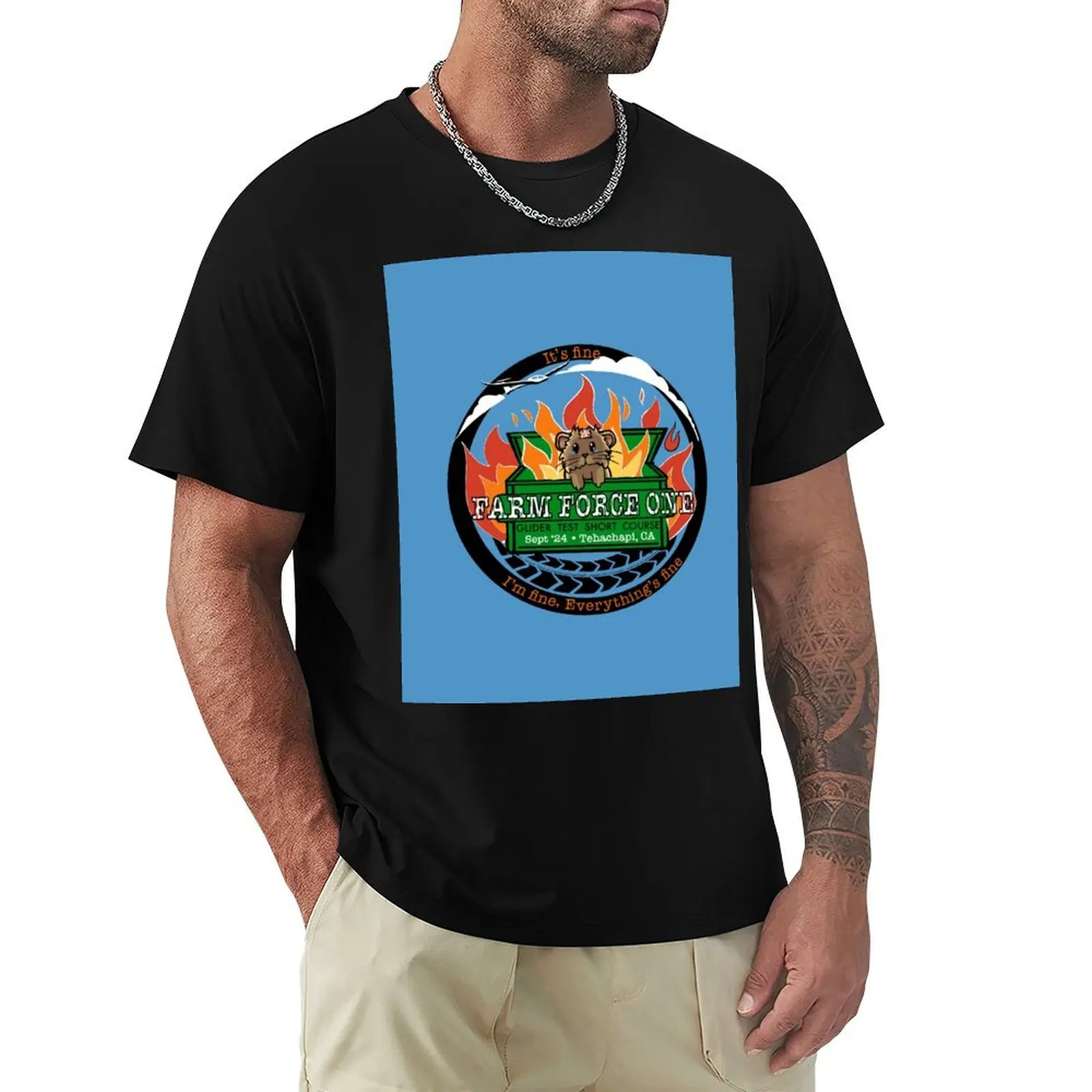 Farm Force One Circle T-Shirt Large Size Casual Tee Shirt
Farm Force One Circle T-Shirt Large Size Casual Tee Shirt