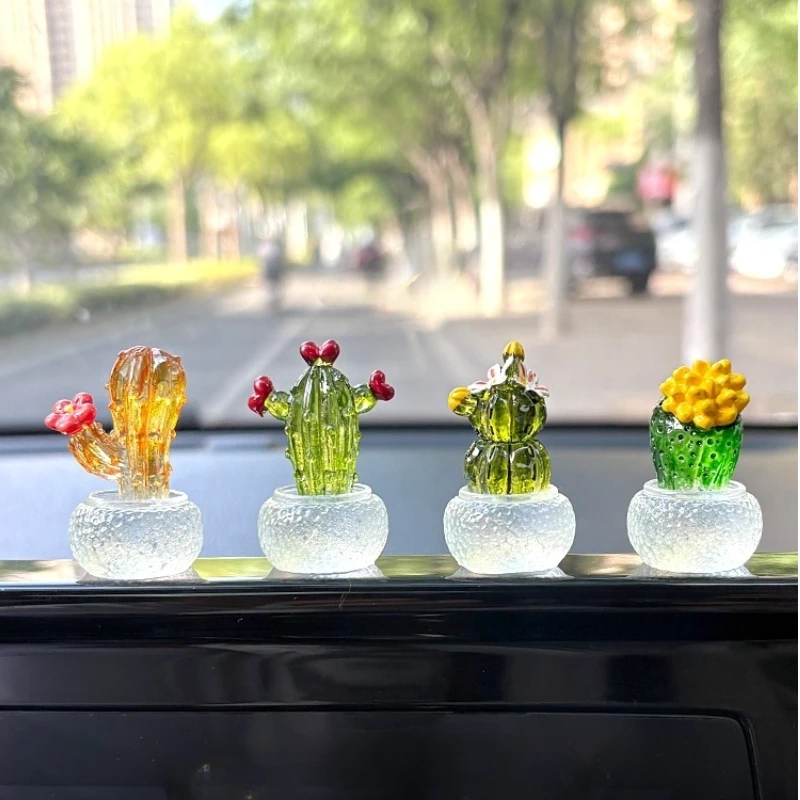 4PCS creative simulation cactus car navigation instrument center console ornaments transparent succulent craft decoration 
4PCS creative simulation cactus car navigation instrument center console ornaments transparent succulent craft decoration