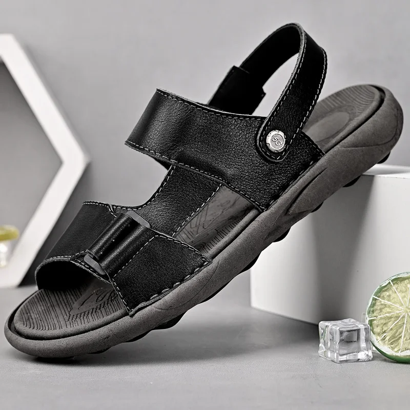Men's Breathable Waterproof Sandals Comfortable Casual Outdoor Indoor Lightweight Non-Slip Sandals for Male
Men's Breathable Waterproof Sandals Comfortable Casual Outdoor Indoor Lightweight Non-Slip Sandals for Male