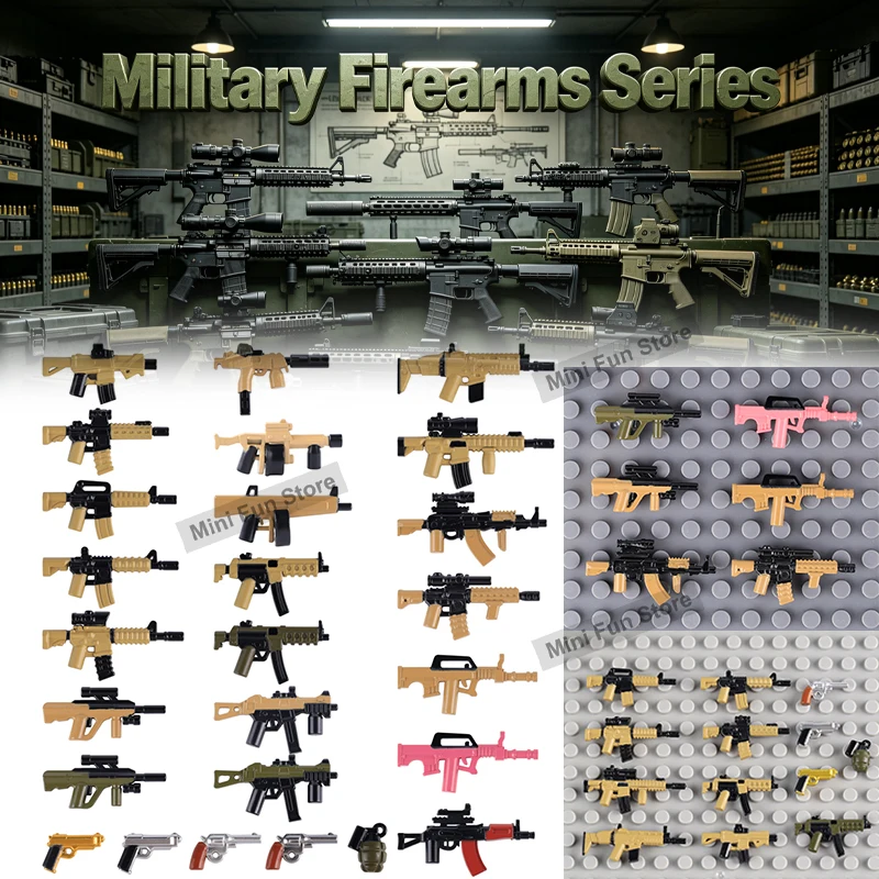 MOC City Military Soldier SWAT Police Accessories Building Blocks Infantry Tactical Gear Figure Army Parts DIY Bricks Toys Gifts
MOC City Military Soldier SWAT Police Accessories Building Blocks Infantry Tactical Gear Figure Army Parts DIY Bricks Toys Gifts