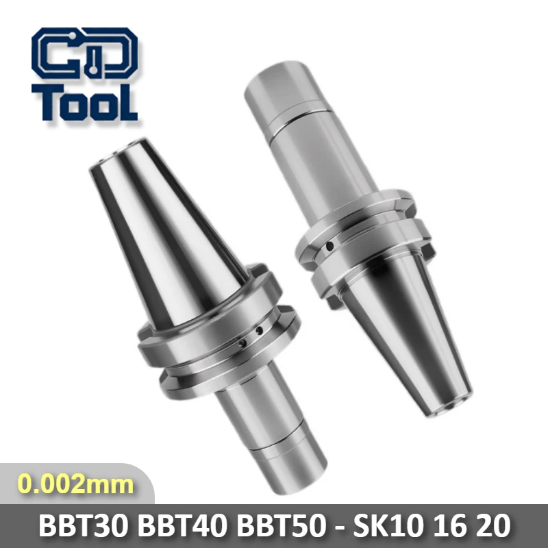 BBT30 BBT40 BBT50 - SK10 16 20 with Wind-Resistant Tool Shank Machining Center Dynamic Balance High-Precision Tool Holder
BBT30 BBT40 BBT50 - SK10 16 20 with Wind-Resistant Tool Shank Machining Center Dynamic Balance High-Precision Tool Holder