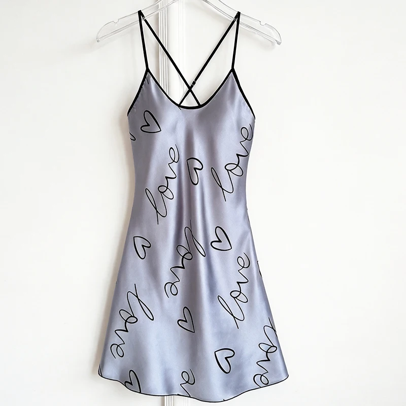 Women's Costume Sexy Short Dress Small Suspenders Printed Pure Desire Wind Girls Casual Comfortable Homewear Robe Nightgowns
Women's Costume Sexy Short Dress Small Suspenders Printed Pure Desire Wind Girls Casual Comfortable Homewear Robe Nightgowns