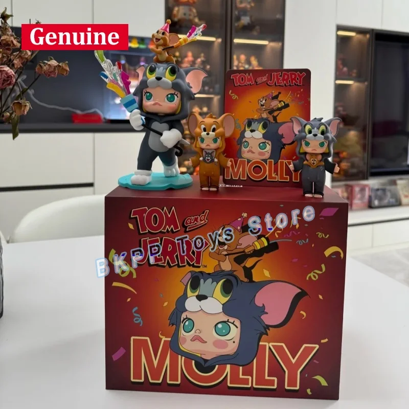 Original POPMART MOLLY x Tom And Jerry Handmade Toy Desktop Ornament Collectibles Birthday and Holiday Gifts
Original POPMART MOLLY x Tom And Jerry Handmade Toy Desktop Ornament Collectibles Birthday and Holiday Gifts