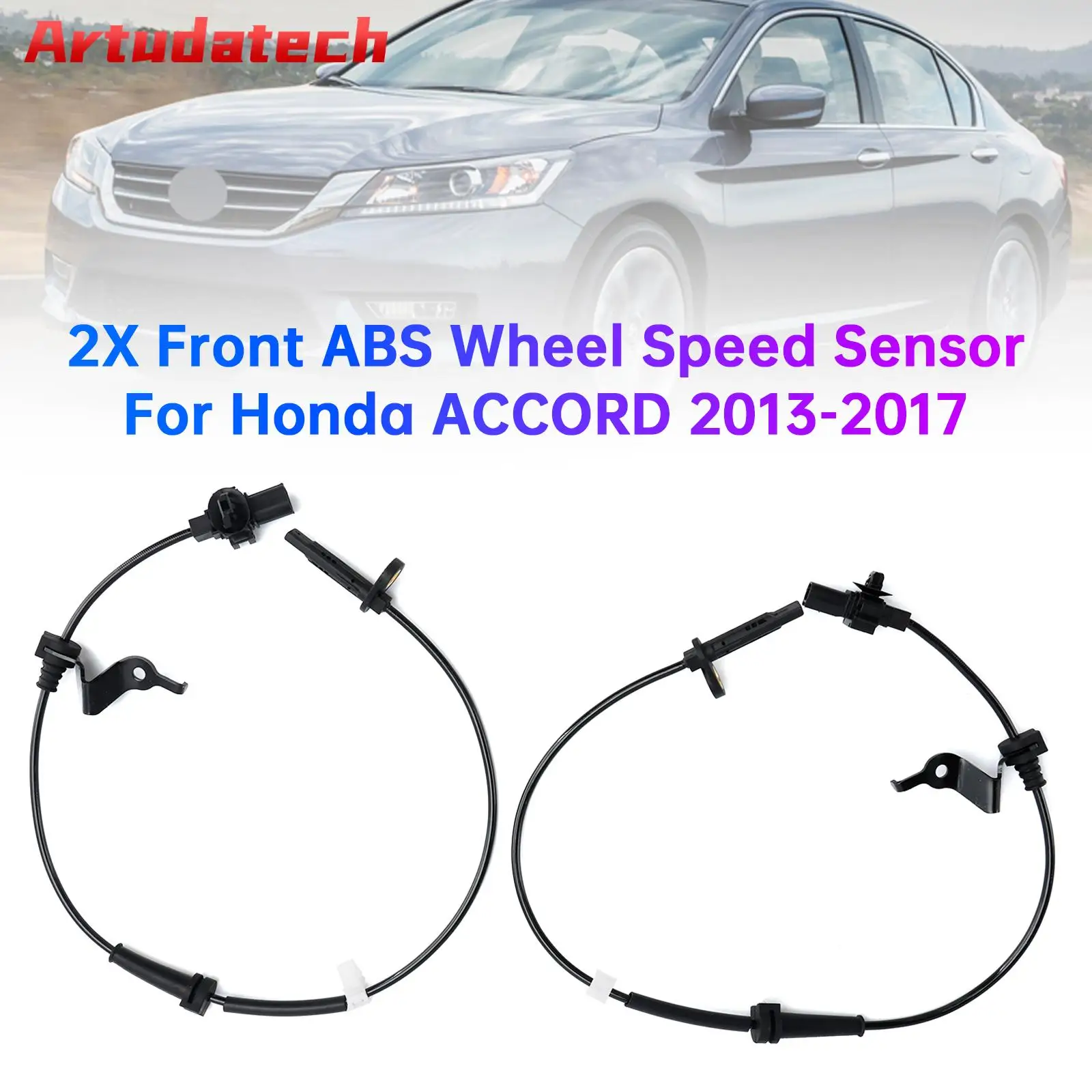 Artudatech 2X Front ABS Wheel Speed Sensor For Honda Accord 2013 2014 2015 2016 2017
Artudatech 2X Front ABS Wheel Speed Sensor For Honda Accord 2013 2014 2015 2016 2017
