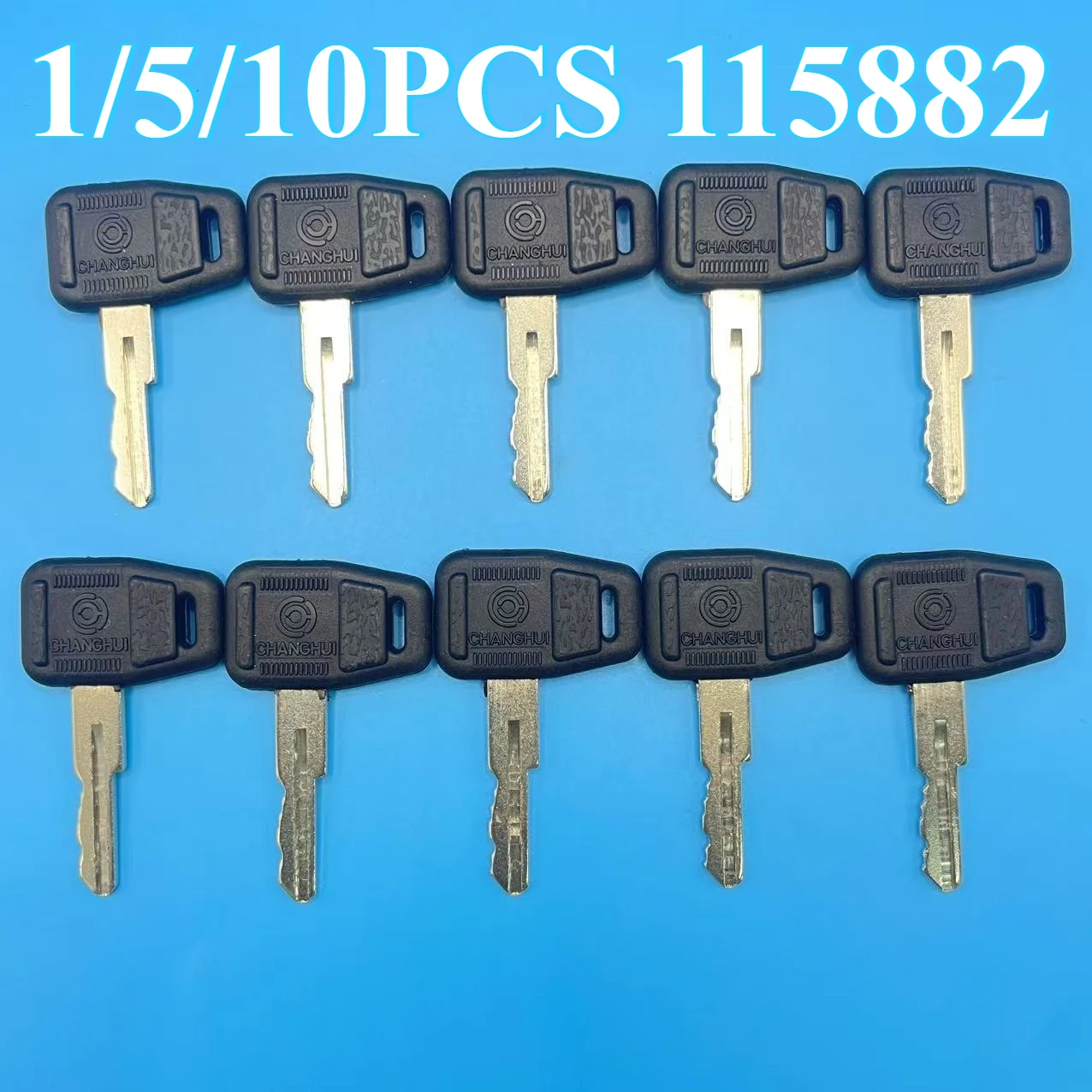 1/5/10PCS 115882 Keys for Loader SP115882 Loader Ignition Switch Key
1/5/10PCS 115882 Keys for Loader SP115882 Loader Ignition Switch Key