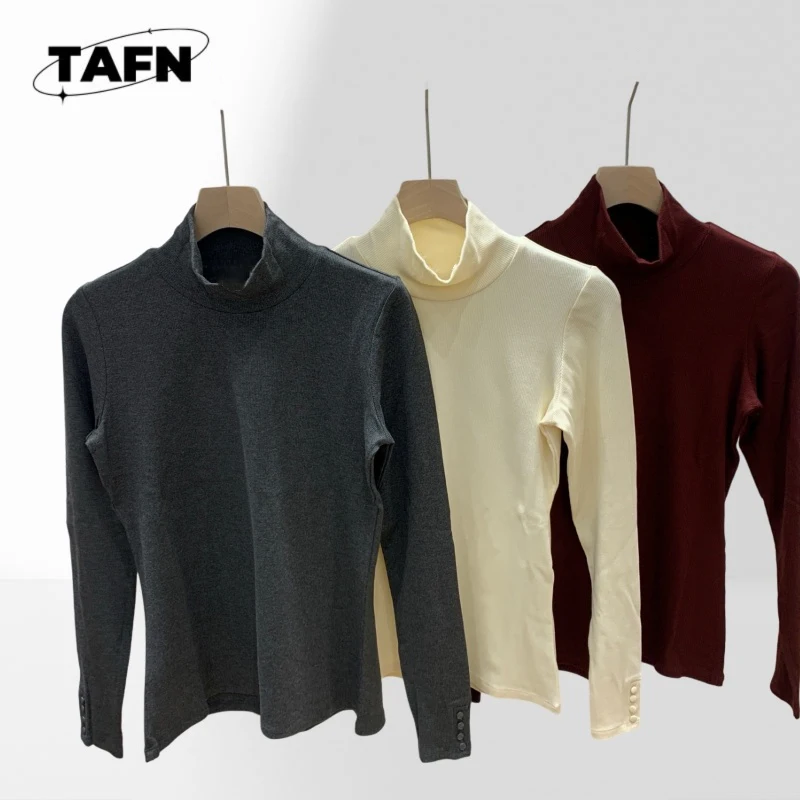 Легкий шерстяной свитер для женщин, классический вязаный пуловер в рубчик, теплый и уютный женский свитер с высоким воротником, идеальный AK1133
Легкий шерстяной свитер для женщин, классический вязаный пуловер в рубчик, теплый и уютный женский свитер с высоким воротником, идеальный AK1133