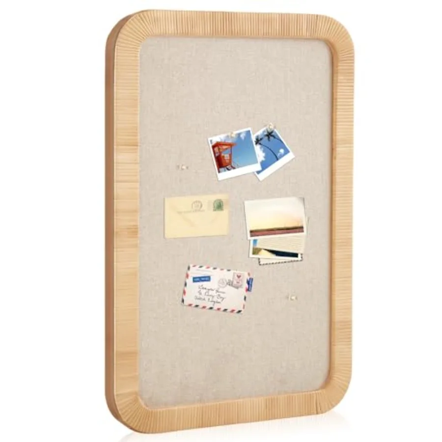 Vintage Framed Pin Board Linen Display Bulletin Board Large Fabric Picture Memo Decorative Prayer Pinboard for Xmas Gift Wall B
Vintage Framed Pin Board Linen Display Bulletin Board Large Fabric Picture Memo Decorative Prayer Pinboard for Xmas Gift Wall B