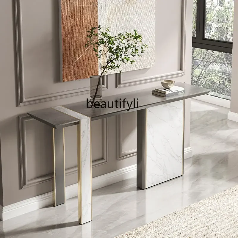 cn8350 LHY zq Длинный узкий стол для прихожей, вид сбоку, сетка, красная каменная доска, стеллаж для хранения, современный минималистичный боковой стол, алтарь
cn8350 LHY zq Длинный узкий стол для прихожей, вид сбоку, сетка, красная каменная доска, стеллаж для хранения, современный минималистичный боковой стол, алтарь