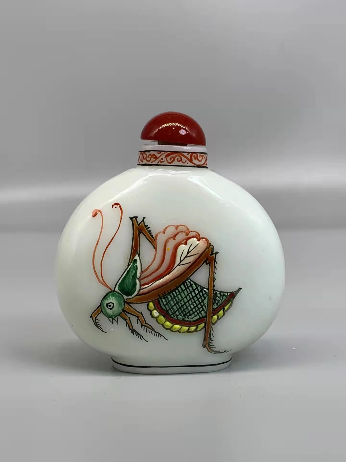 Коллекции династии Цин, старая бутылка для табака класса боковой живописи BeiJing, мир насекомых Fabre, синяя
Коллекции династии Цин, старая бутылка для табака класса боковой живописи BeiJing, мир насекомых Fabre, синяя