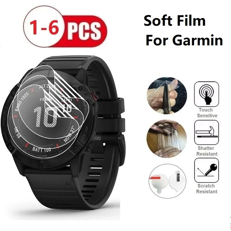 Protective Tpu Watch Film On Garmin Fenix 7 7X 7S 5 5X 5S Plus Smart Watch Screen Protector Not Glass Film For Fenix 6 6S 6X Pro
Protective Tpu Watch Film On Garmin Fenix 7 7X 7S 5 5X 5S Plus Smart Watch Screen Protector Not Glass Film For Fenix 6 6S 6X Pro