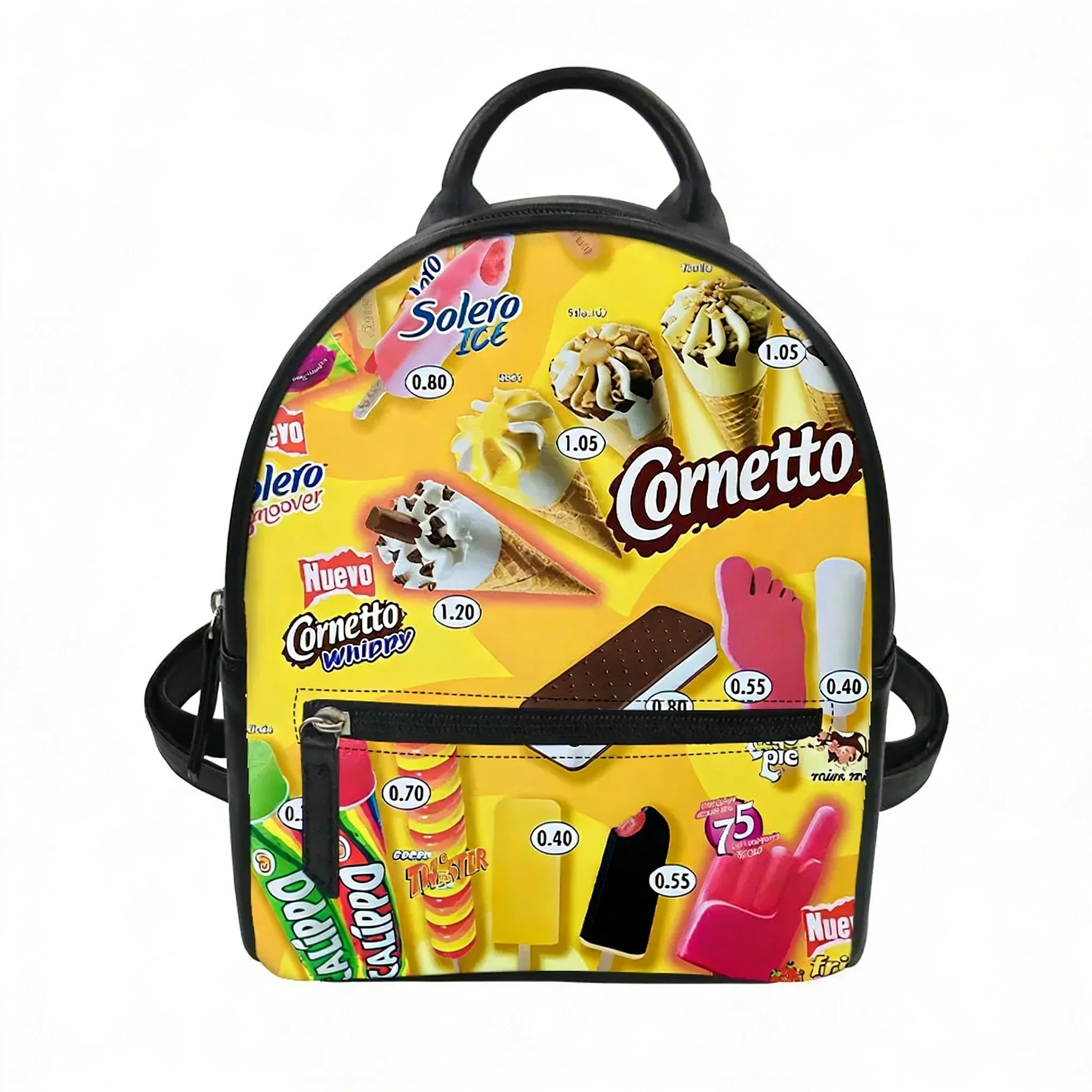 Ice Cream Backpack Purse Womens Schoolbags Customized Double Shoulder Bag Premium Fashion Mini Daypack Leather Travel Bag Gift
Ice Cream Backpack Purse Womens Schoolbags Customized Double Shoulder Bag Premium Fashion Mini Daypack Leather Travel Bag Gift