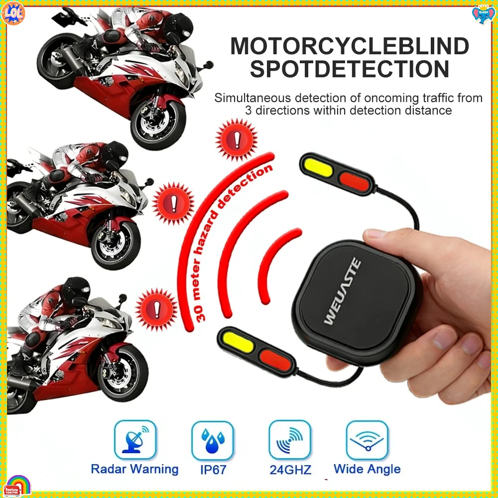 24 ГГц Миллиметр Мотоциклетная система обнаружения слепых зон Волновой радар 30 м Мотоцикл BSD Аксессуары для электроники мотоцикла
24 ГГц Миллиметр Мотоциклетная система обнаружения слепых зон Волновой радар 30 м Мотоцикл BSD Аксессуары для электроники мотоцикла