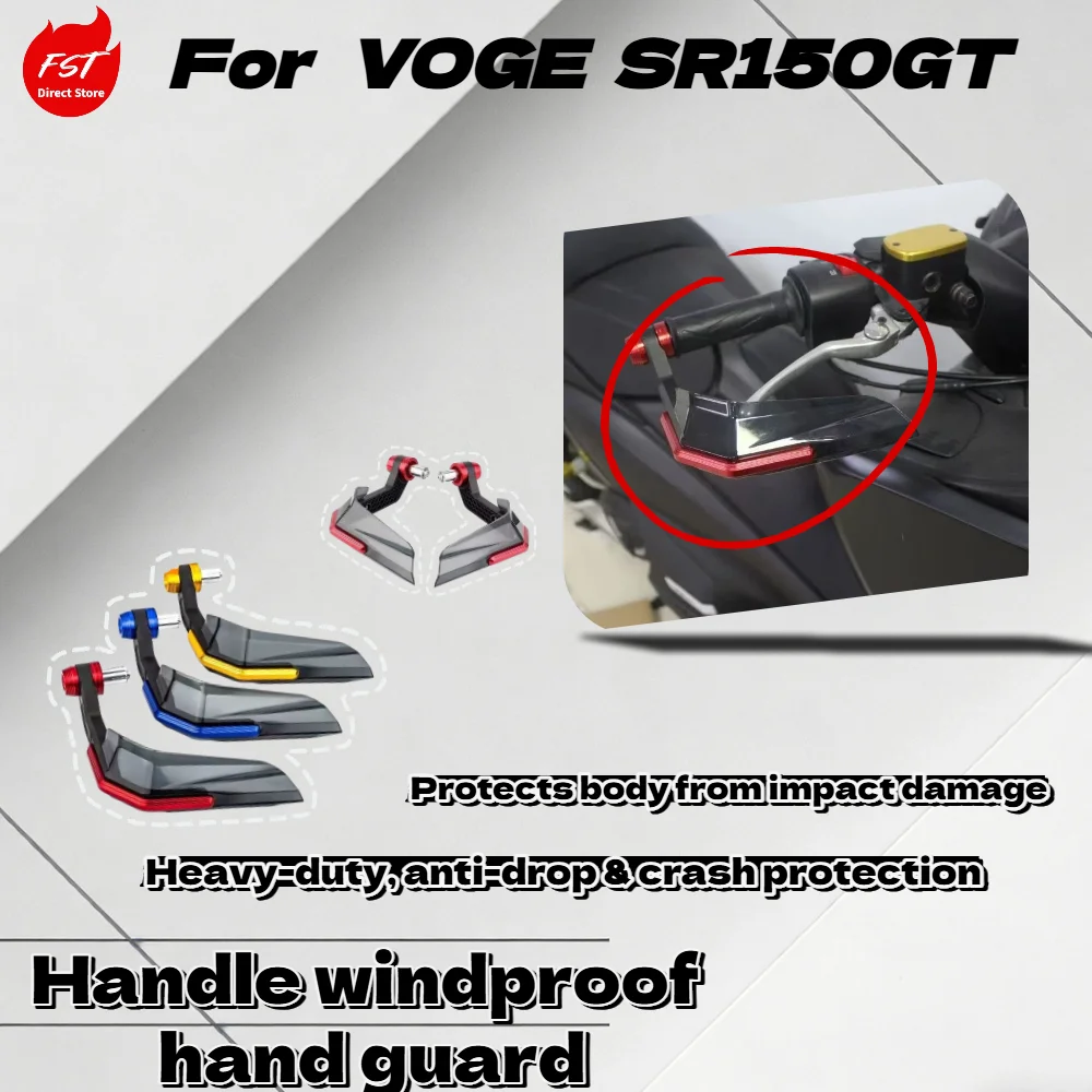 For Loncin Voge SR150GT Handlebar Windshield Handguard Wind Deflector Lever Guard Anti Crash Protector Accessories
For Loncin Voge SR150GT Handlebar Windshield Handguard Wind Deflector Lever Guard Anti Crash Protector Accessories