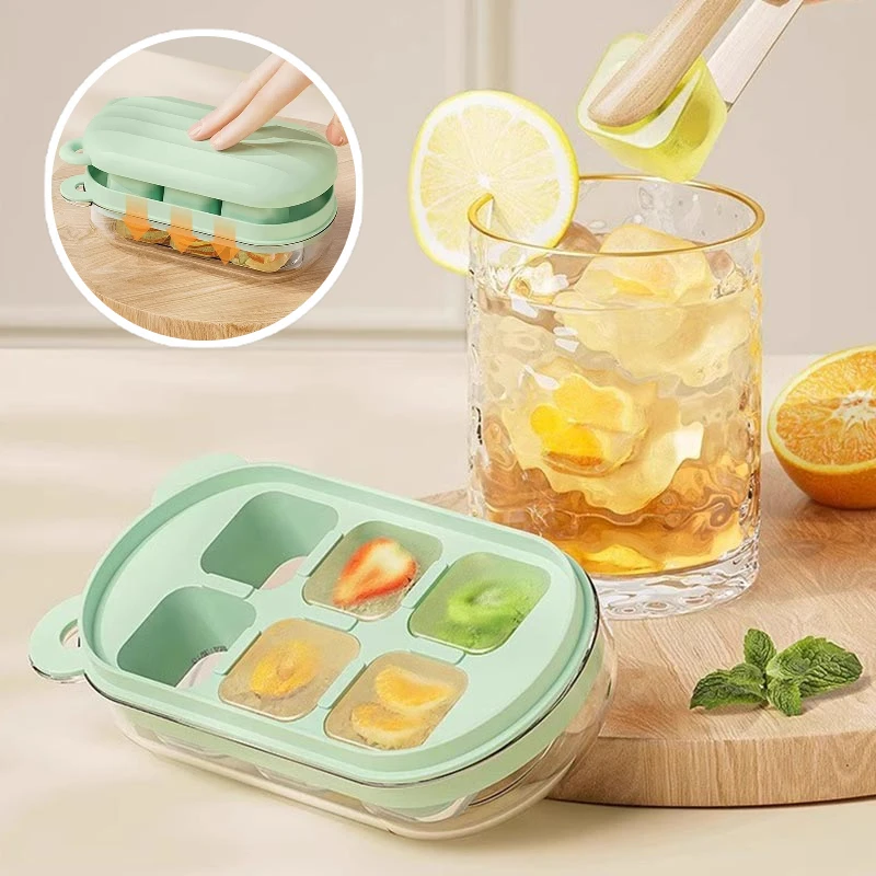 Mini Bear Ice Cube Silicone Mold Creative Press Easy Demolding Ice Cube Tray Diy Covered Ice Making Tool Kitchen Accessories
Mini Bear Ice Cube Silicone Mold Creative Press Easy Demolding Ice Cube Tray Diy Covered Ice Making Tool Kitchen Accessories