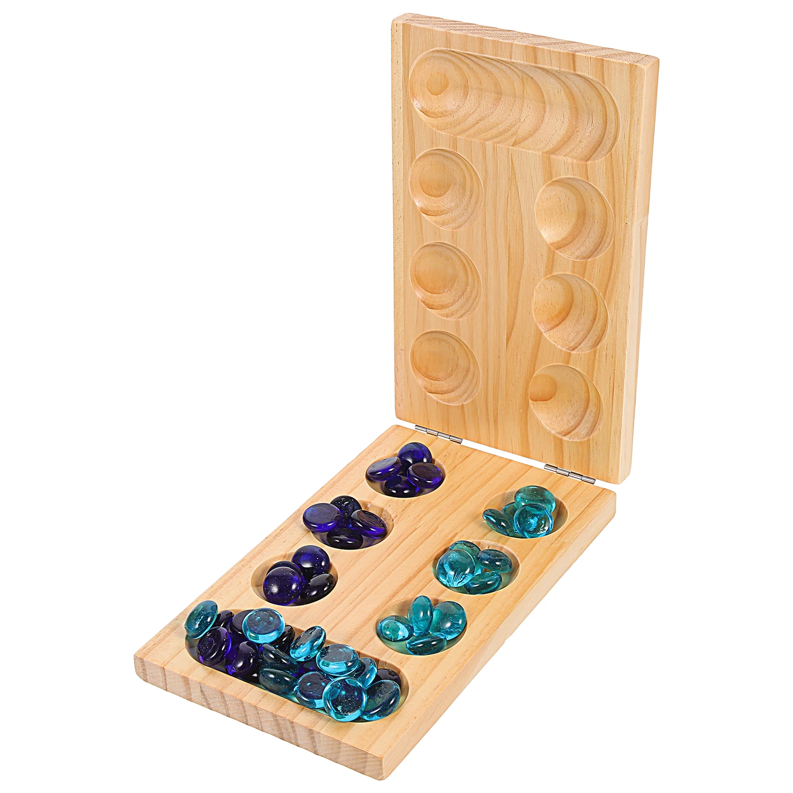 Foldable Gem Chess Mancala Board Game Kids Wooden Toy Practical Storage Pocket Size Lightweight Smooth Thinking Puzzle
Foldable Gem Chess Mancala Board Game Kids Wooden Toy Practical Storage Pocket Size Lightweight Smooth Thinking Puzzle