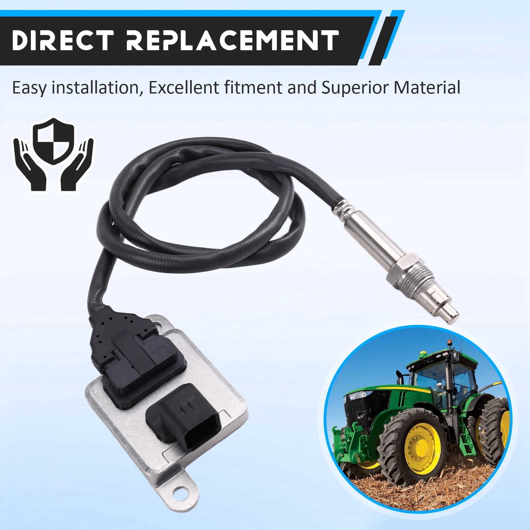 【Price Drop !!】 Nox Sensor Nitrogen Oxide Sensor 5WK96774 For John Deere 300GLC 380GLC RE552183 Tractor
【Price Drop !!】 Nox Sensor Nitrogen Oxide Sensor 5WK96774 For John Deere 300GLC 380GLC RE552183 Tractor