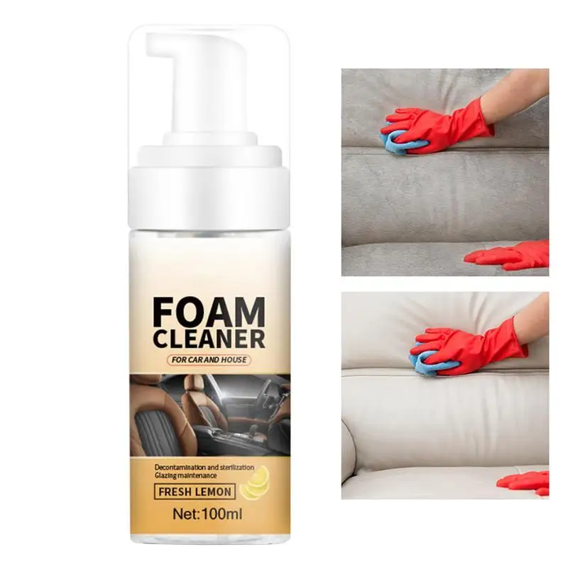 Multi-purpose Car Interior Home Cleaning Foam Spray 100 Ml Foam Cleaner Spray Car Interior Cleaner Anti-Aging Protection Tool
Multi-purpose Car Interior Home Cleaning Foam Spray 100 Ml Foam Cleaner Spray Car Interior Cleaner Anti-Aging Protection Tool