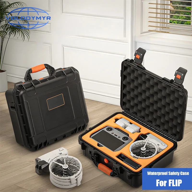 VOLODYMYR Shockproof Case Waterproof Storage Carrying Case Protective Case Organizer for DJI Flip Drone RC 2/RC-N3 and Batteries
VOLODYMYR Shockproof Case Waterproof Storage Carrying Case Protective Case Organizer for DJI Flip Drone RC 2/RC-N3 and Batteries