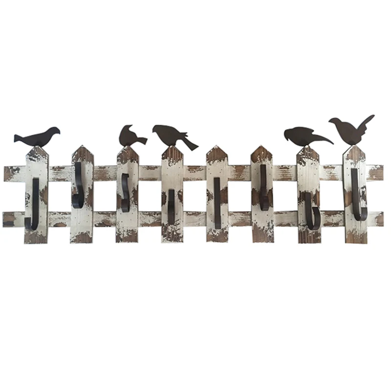 Garden wall hanging fence solid wood bird hook courtyard balcony pendant groceries retro old gardening decoration
Garden wall hanging fence solid wood bird hook courtyard balcony pendant groceries retro old gardening decoration
