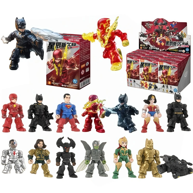 BLOKEES DC Justice League Superheroes Blind Box Trinity Anime Action Figures Mini Assembly Model Gifts Collectibles for Fans
BLOKEES DC Justice League Superheroes Blind Box Trinity Anime Action Figures Mini Assembly Model Gifts Collectibles for Fans