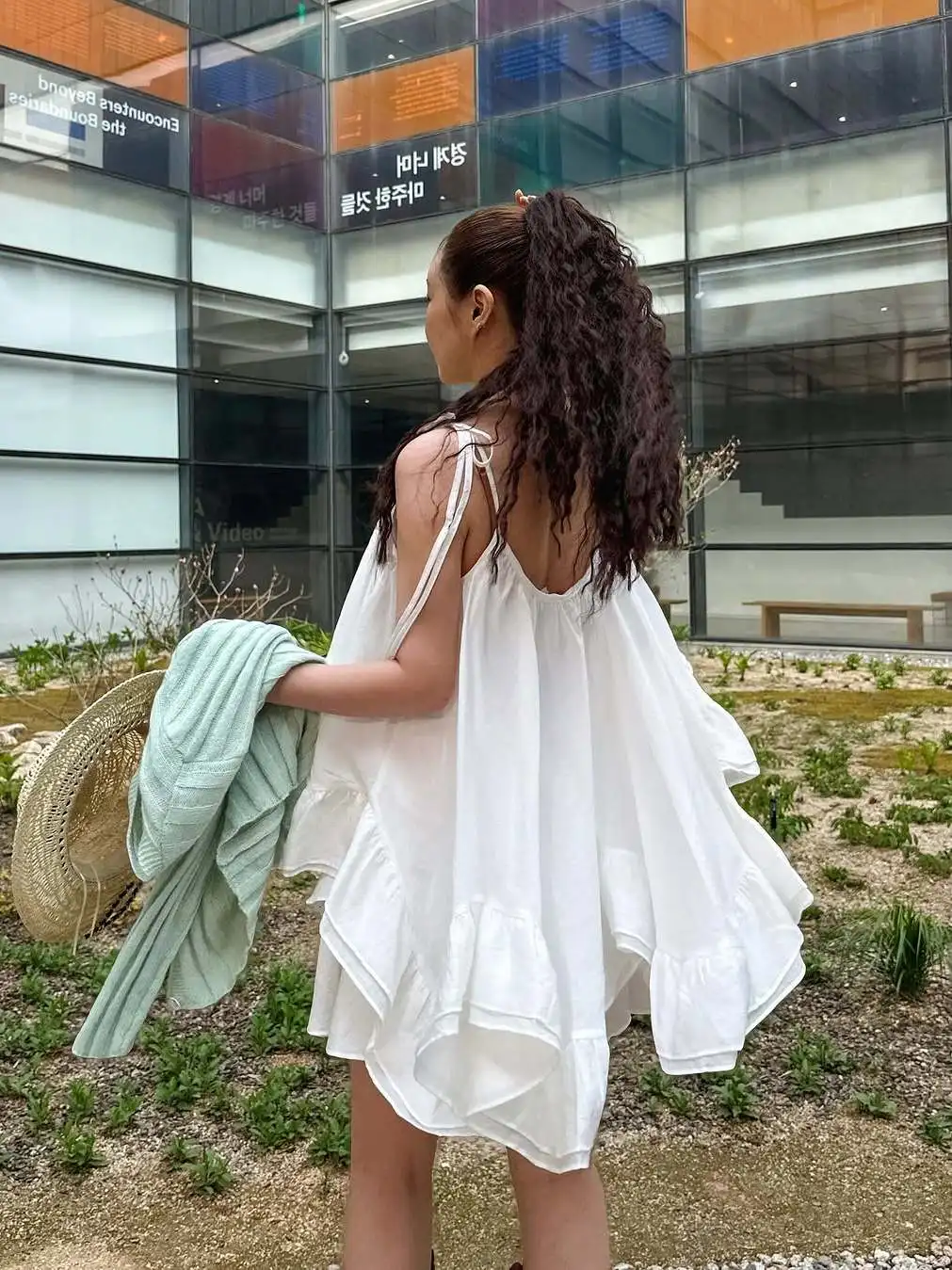 Summer Women's Loose Fit off oulder Vest with Ruffle Hem Layered Uneven ort Skirt Design Sensation
Summer Women's Loose Fit off oulder Vest with Ruffle Hem Layered Uneven ort Skirt Design Sensation