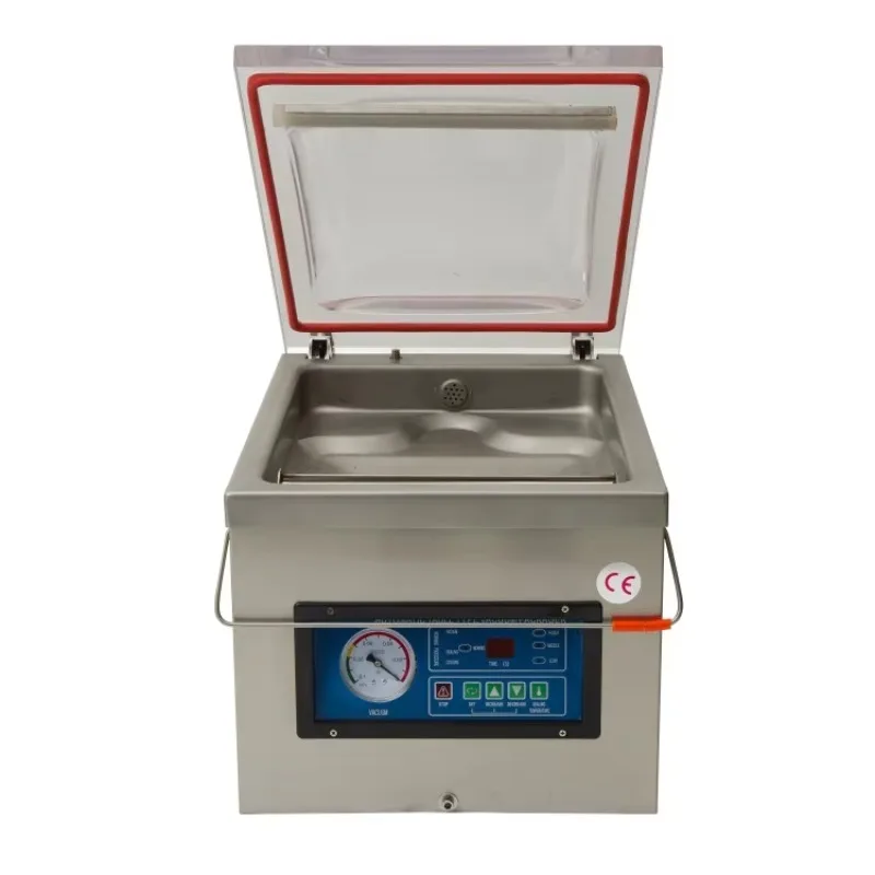 High Quality Vacuum Packaging Machine Food Commercial Table Type Single Chamber Vacuum Sealing Machine
High Quality Vacuum Packaging Machine Food Commercial Table Type Single Chamber Vacuum Sealing Machine