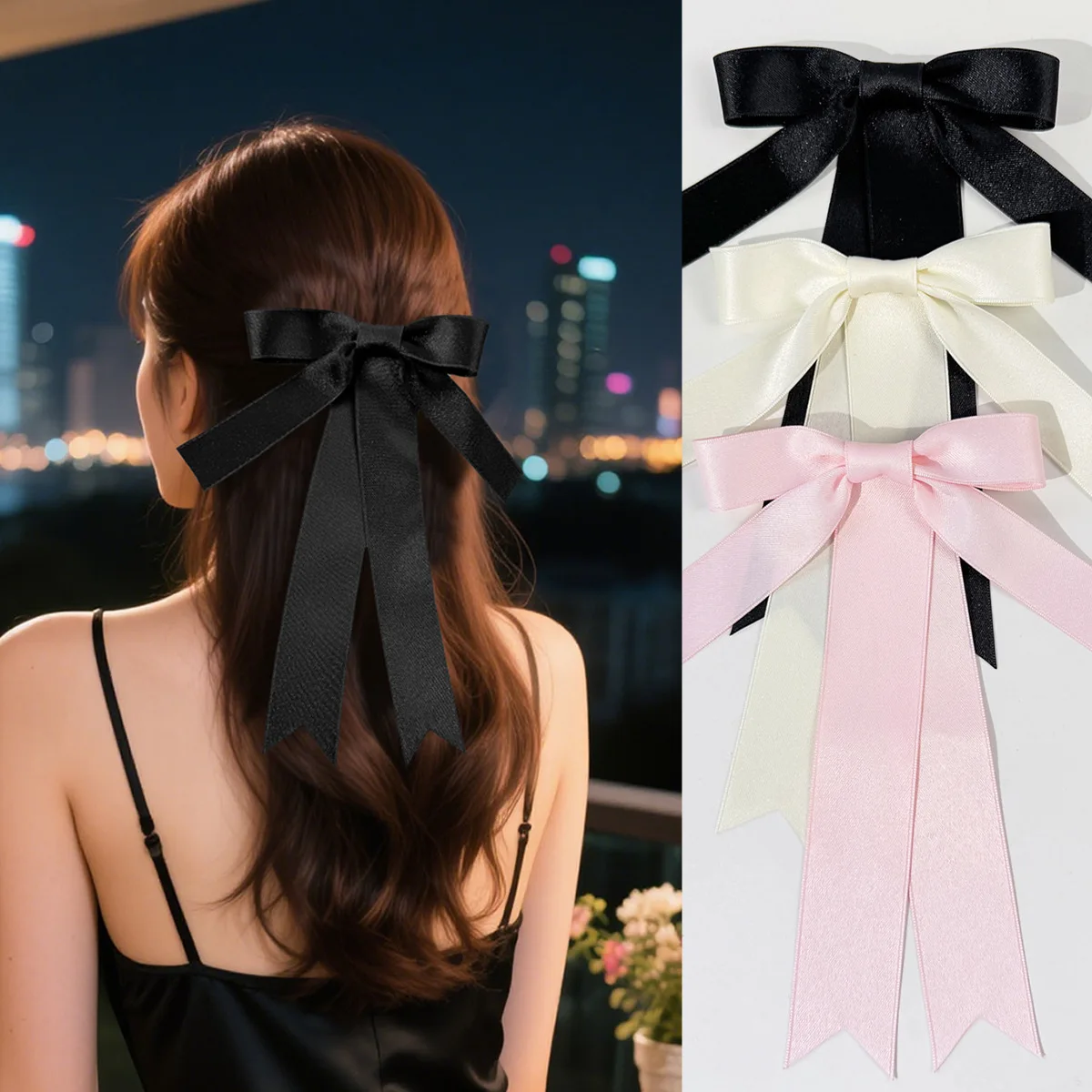 30pcs Korean Long Tassel Hair Clips 5 Inch Satin Ribbon Bow Side Hairgrips Barrettes for Women And Girls Hair Accessories Bulk
30pcs Korean Long Tassel Hair Clips 5 Inch Satin Ribbon Bow Side Hairgrips Barrettes for Women And Girls Hair Accessories Bulk