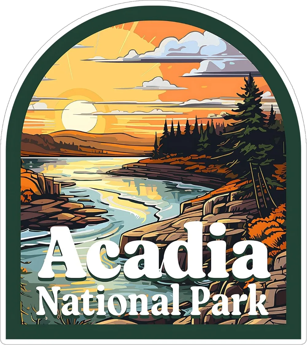 Acadia National Park Maine Sticker Nature Hiking Camping Scenic Waterproof Vinyl Decal for Laptop Water Bottle
Acadia National Park Maine Sticker Nature Hiking Camping Scenic Waterproof Vinyl Decal for Laptop Water Bottle