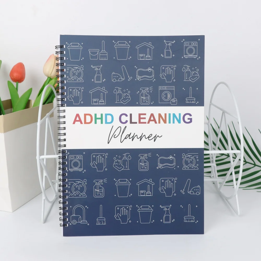 ADHD Cleaning Planner, Adult Life Management & Efficiency Handbook, Chore Tracker Schedule Notebook, Life Skill Development Jour
ADHD Cleaning Planner, Adult Life Management & Efficiency Handbook, Chore Tracker Schedule Notebook, Life Skill Development Jour
