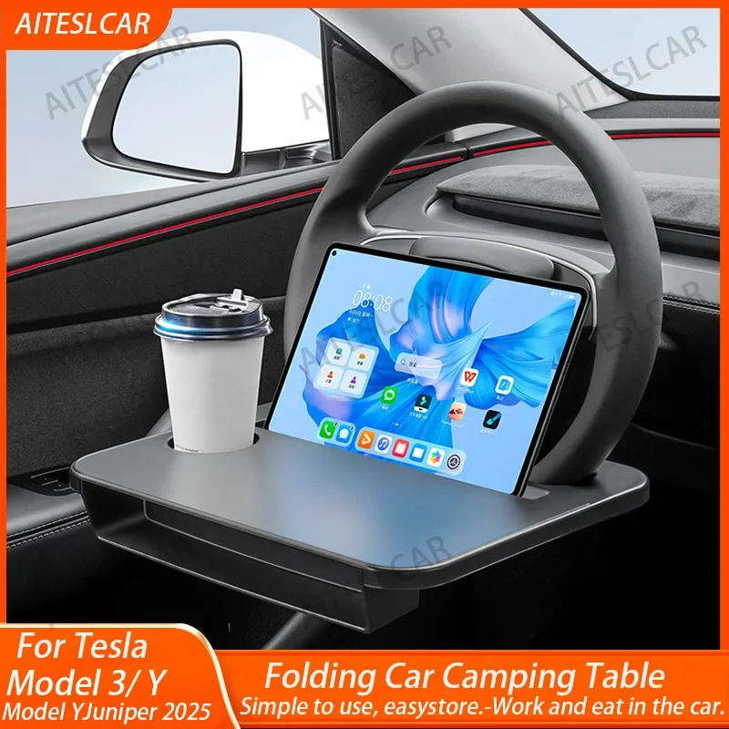 For Tesla Model Y Juniper Model 3 Highland 2016-2025 Steering Wheel Laptop Tray Food Desk Portable Office Table Car Accessories
For Tesla Model Y Juniper Model 3 Highland 2016-2025 Steering Wheel Laptop Tray Food Desk Portable Office Table Car Accessories