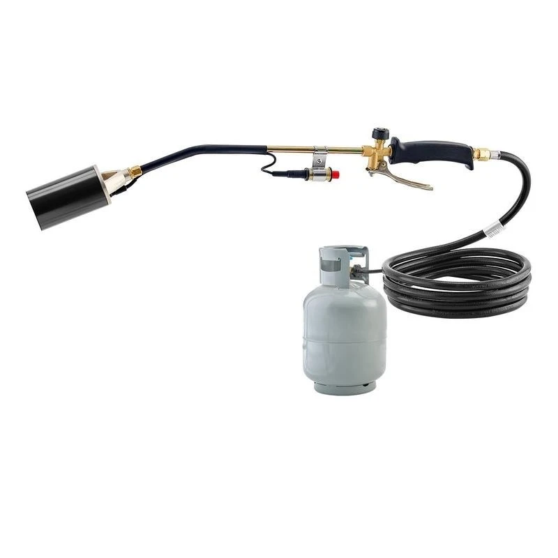 Propane Torch Weed Burner, High Output 1,800,000 BTU with 10 ft Hose, Heavy Duty Blow Torch with Adjustable Flame & Turbo Tri
Propane Torch Weed Burner, High Output 1,800,000 BTU with 10 ft Hose, Heavy Duty Blow Torch with Adjustable Flame & Turbo Tri