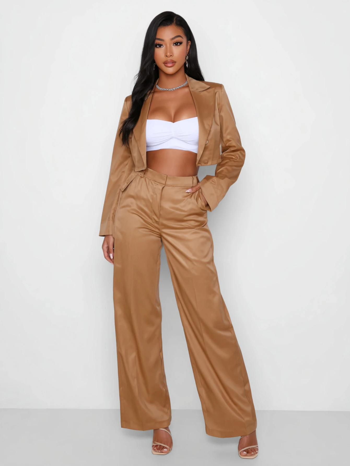 Mia Muse Boutique женские комплекты всесезонные деловые офисные женские однотонные комплекты с длинными рукавами и лацканами спереди, повседневные брюки полной длины
Mia Muse Boutique женские комплекты всесезонные деловые офисные женские однотонные комплекты с длинными рукавами и лацканами спереди, повседневные брюки полной длины