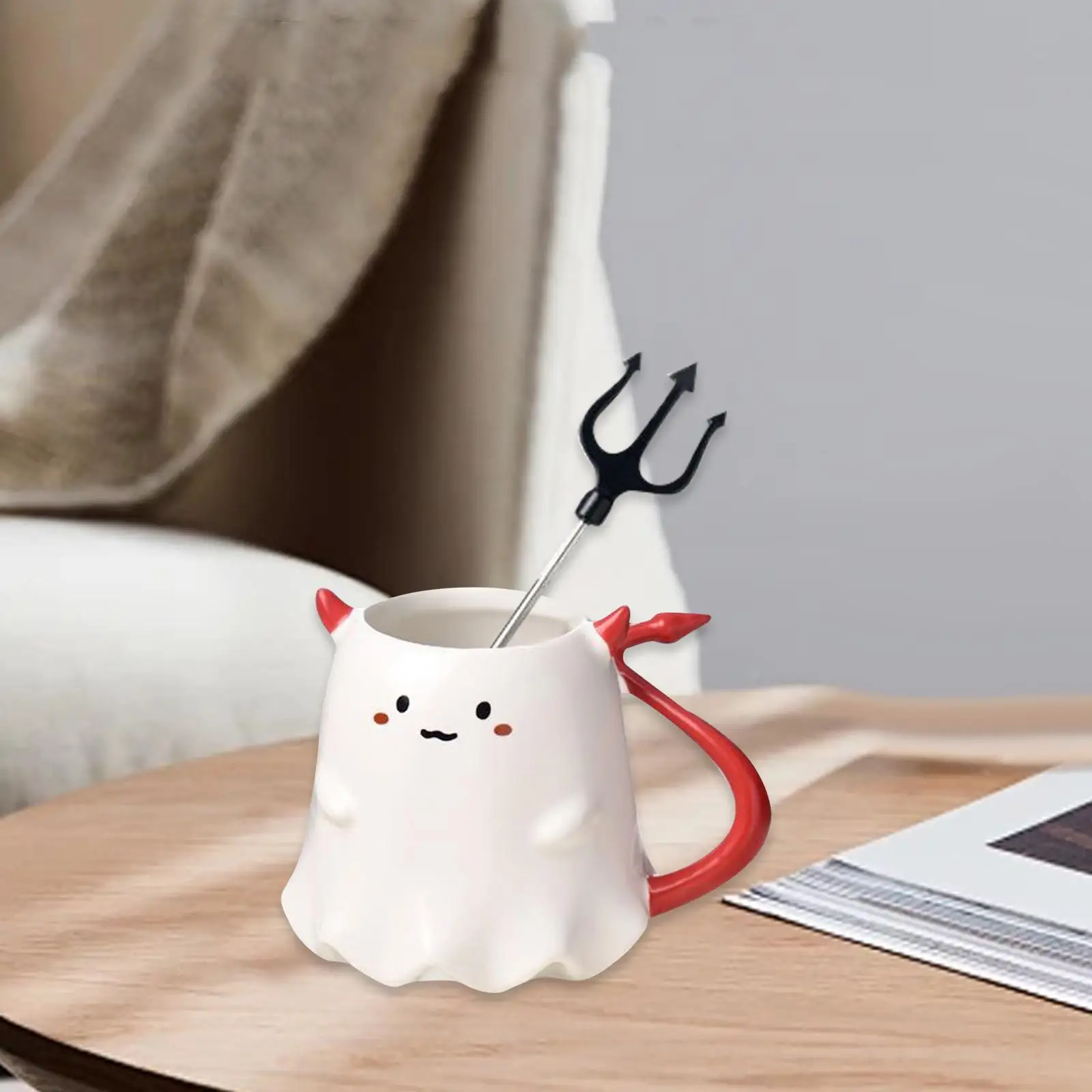 Ceramic Coffee Mug Decorative Creative Engagement for Home Office Hot Drinks Christmas Birthdays Water Cup with Fork Coffee Cup
Ceramic Coffee Mug Decorative Creative Engagement for Home Office Hot Drinks Christmas Birthdays Water Cup with Fork Coffee Cup