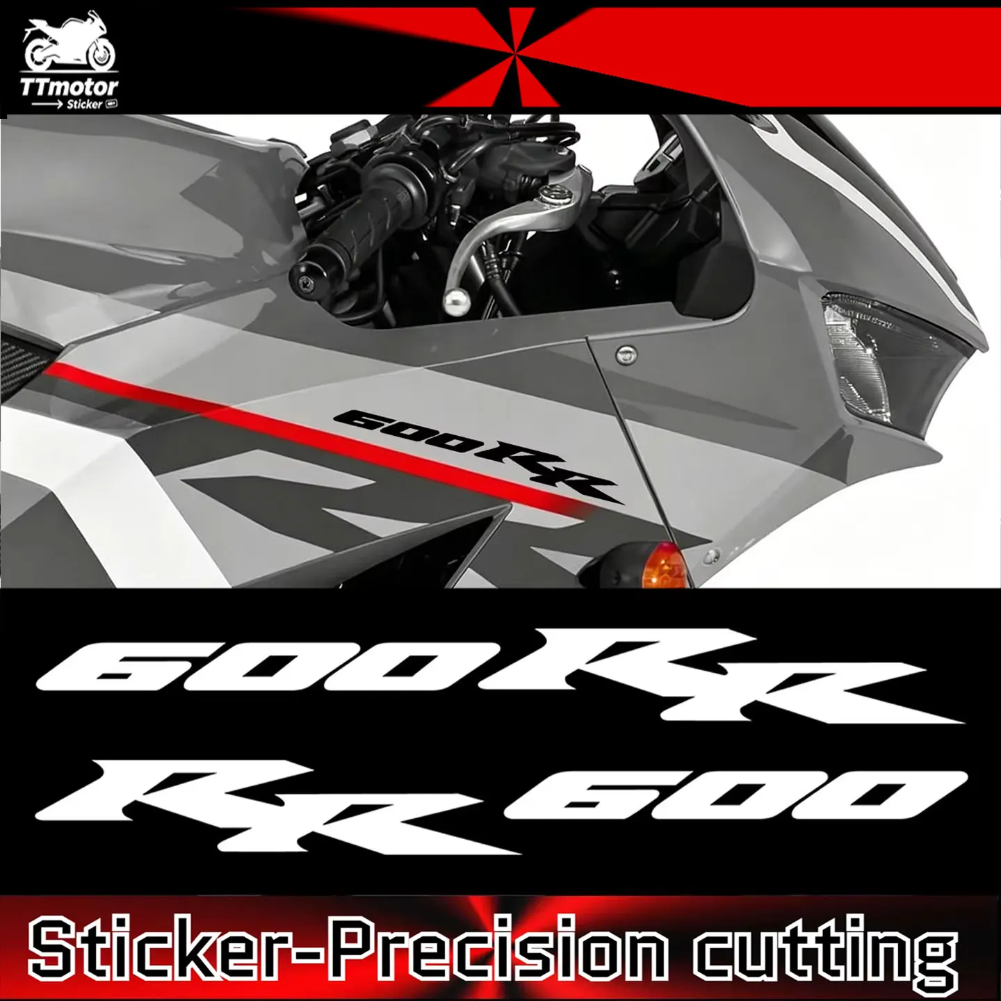 For 600RR 600 RR R Vinyl Letter Decal Precision Cut Side Sticker for 600RR 600 rr Front Motorcycle, Waterproof, Easy Install
For 600RR 600 RR R Vinyl Letter Decal Precision Cut Side Sticker for 600RR 600 rr Front Motorcycle, Waterproof, Easy Install