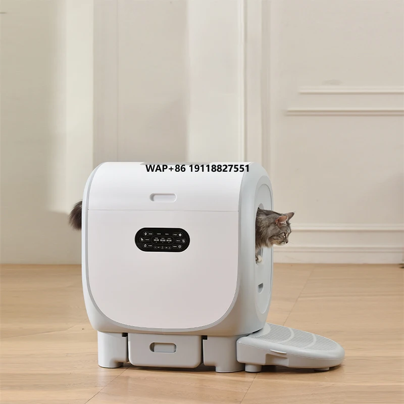 Super-Large Automatic CatBox: Smart Electric, Anti-Splash, Closed Design, APP-Controlled, Self-Cleaning for Cats
Super-Large Automatic CatBox: Smart Electric, Anti-Splash, Closed Design, APP-Controlled, Self-Cleaning for Cats