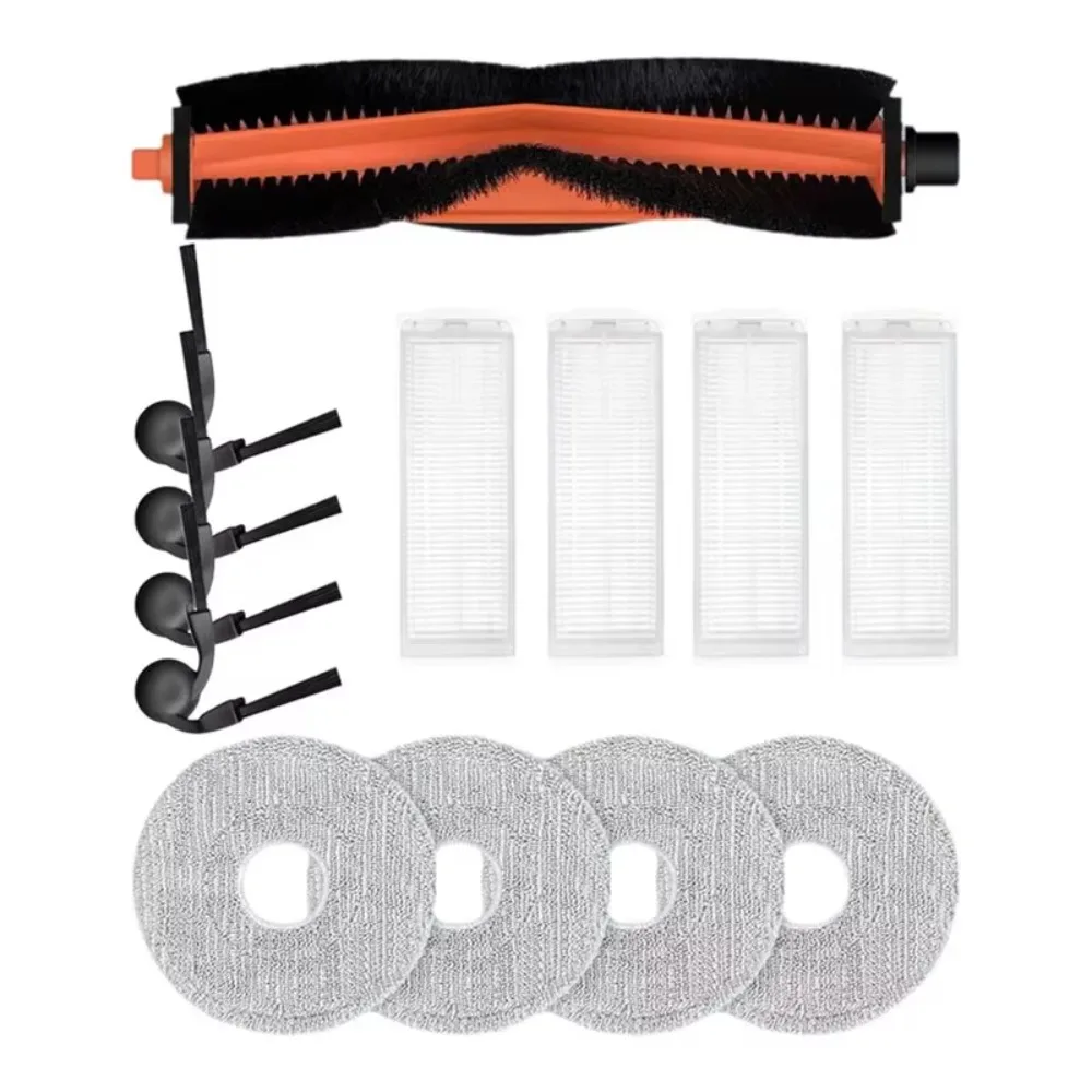 A78E-For Xiaomi S40 Pro/For OV71GL Robot Vacuum Replacement Parts- Main Brush, Side Brush, HEPA Filter& Mop Cloth Accessories
A78E-For Xiaomi S40 Pro/For OV71GL Robot Vacuum Replacement Parts- Main Brush, Side Brush, HEPA Filter& Mop Cloth Accessories