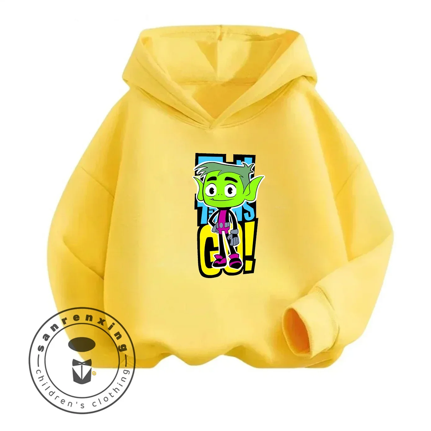 Милая толстовка с принтом Teen Titans Go для детей 3-14 лет, для мальчиков и девочек, с принтом Робина и Старфайра, осенне-зимняя, повседневная
Милая толстовка с принтом Teen Titans Go для детей 3-14 лет, для мальчиков и девочек, с принтом Робина и Старфайра, осенне-зимняя, повседневная