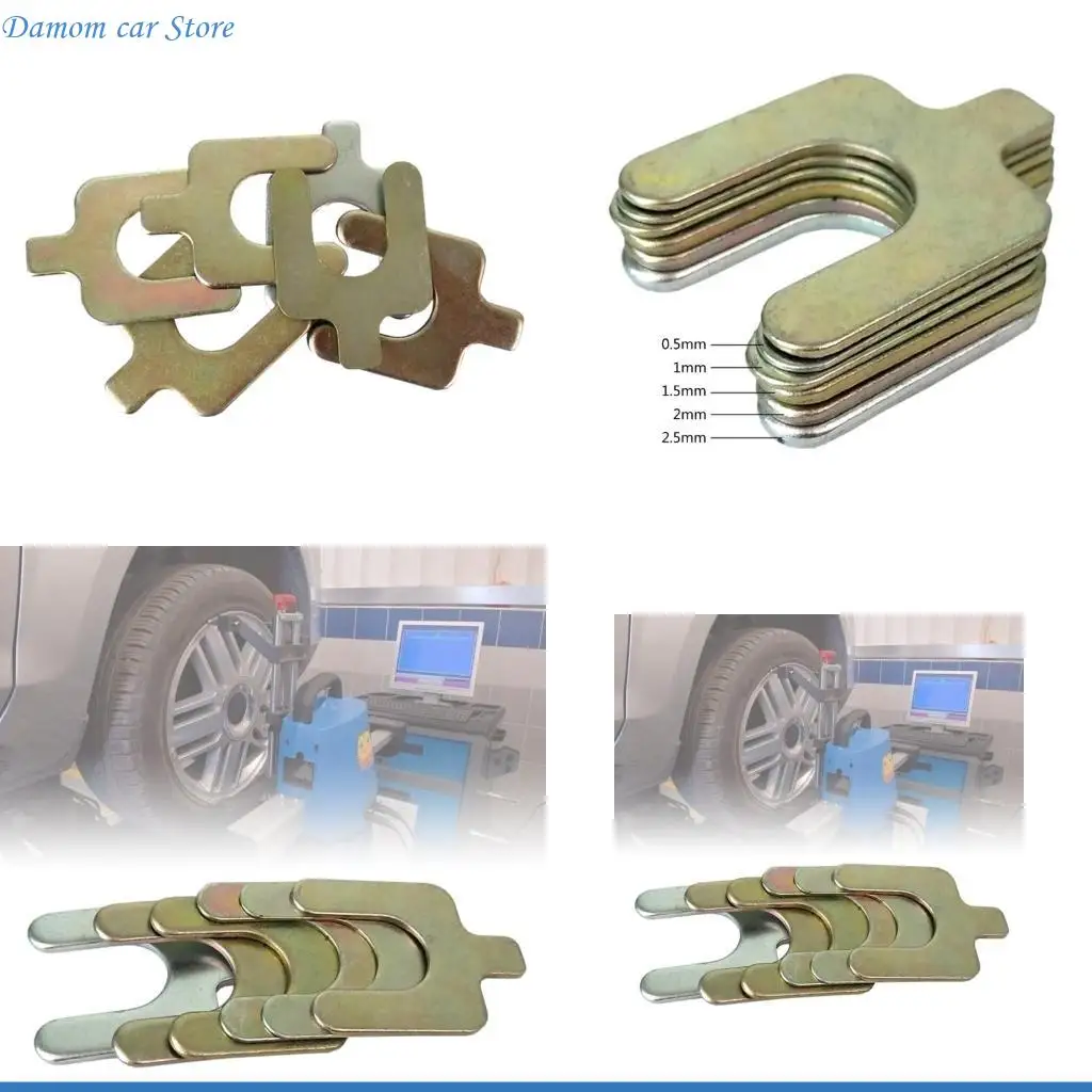 A2UC Multi-sizes Four-wheel Positioning Adjustment Washer 0.5mm/1mm/1.5mm/2mm/2.5mm
A2UC Multi-sizes Four-wheel Positioning Adjustment Washer 0.5mm/1mm/1.5mm/2mm/2.5mm