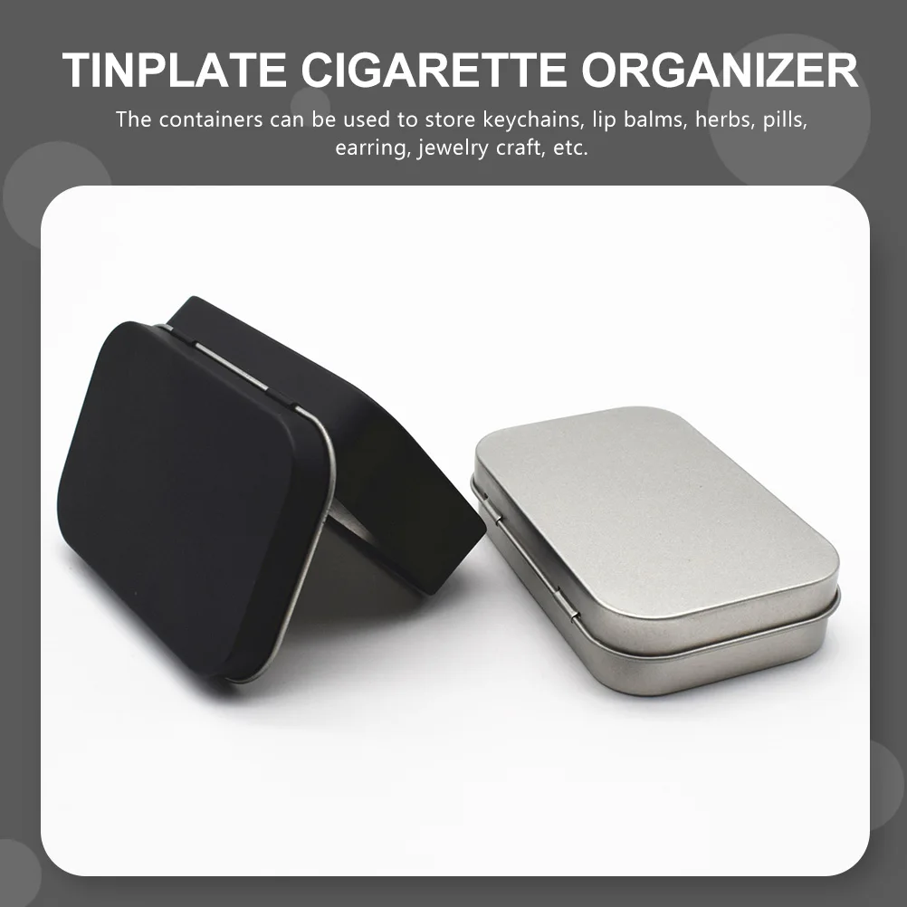 Large Quantity Flip-Type Storage Tin Box Durable Tinplate Container with Lid for Jewelry Keychains Lip Balm Portable USB Case
Large Quantity Flip-Type Storage Tin Box Durable Tinplate Container with Lid for Jewelry Keychains Lip Balm Portable USB Case