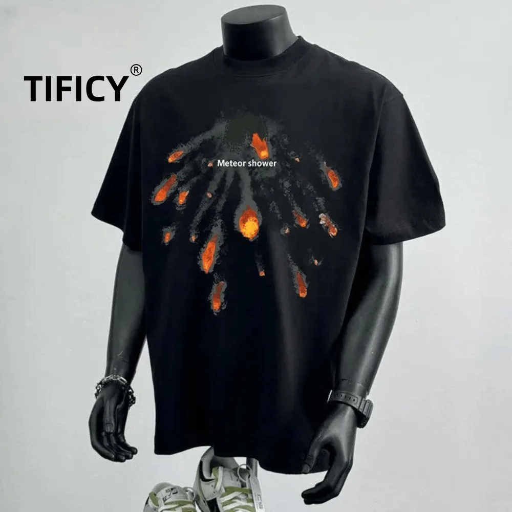 High Street Cotton 300G Short Sleeved T-shirt Summer Men's New Retro Heavyweight Pure Loose Half Sleeved T-shirt Top
High Street Cotton 300G Short Sleeved T-shirt Summer Men's New Retro Heavyweight Pure Loose Half Sleeved T-shirt Top