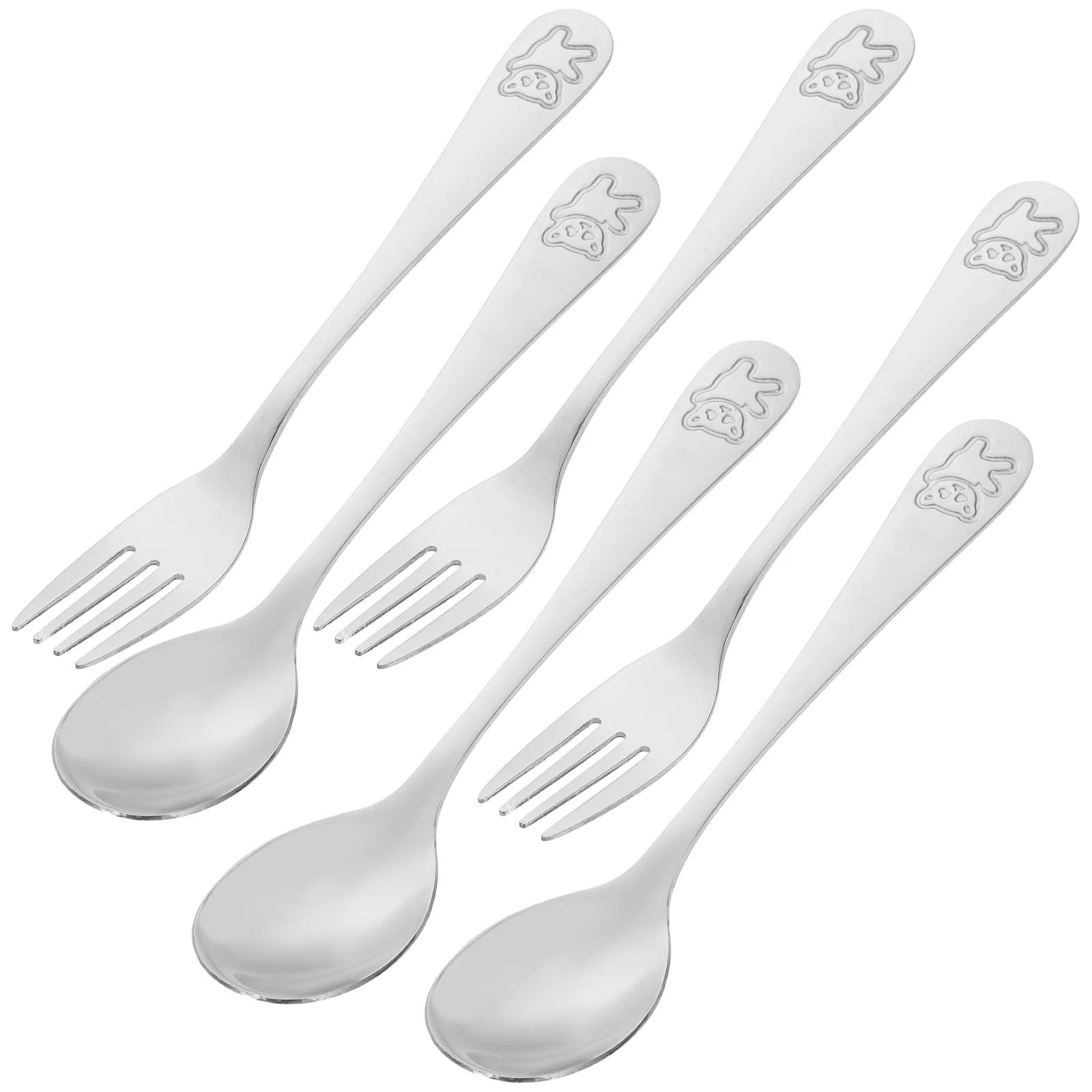 3 Sets Children's Silverware Toddler Utensils Snack Container Kids Fork Spoon Knife and
3 Sets Children's Silverware Toddler Utensils Snack Container Kids Fork Spoon Knife and