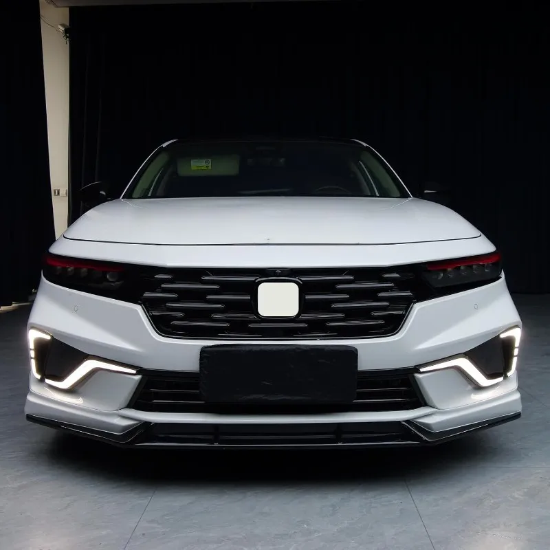 Аксессуары: Противотуманные фары, передний бампер, светодиодные дневные ходовые огни, динамические указатели поворота для Honda Accord 2025 11.5-го поколения
Аксессуары: Противотуманные фары, передний бампер, светодиодные дневные ходовые огни, динамические указатели поворота для Honda Accord 2025 11.5-го поколения