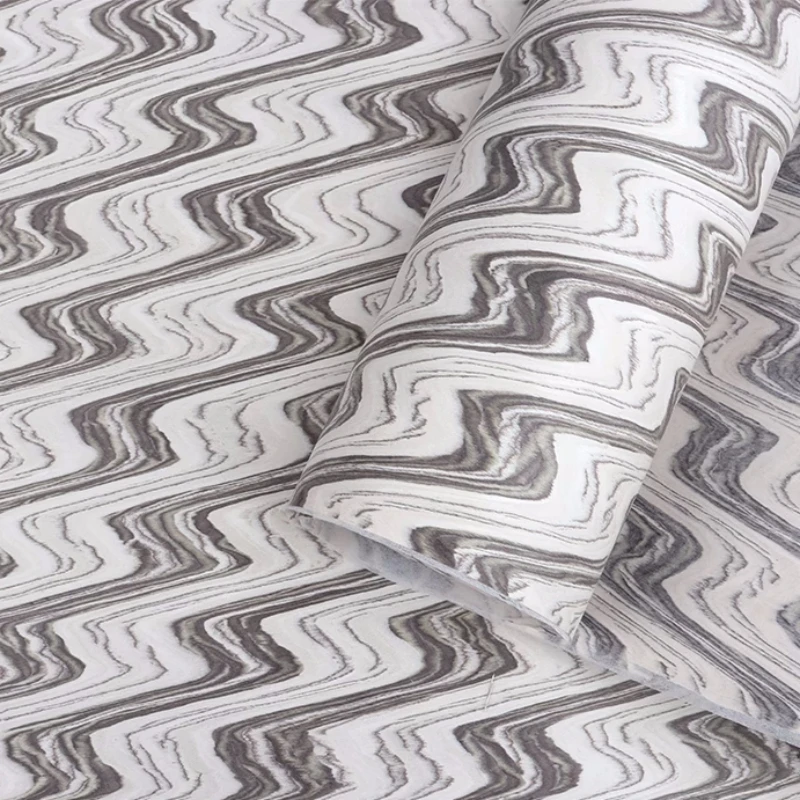 Reconstituted Engineered Wood Veneer with Wave Ripple, E.V., Fleece Backing, 60x250cm, for Furniture & Home Decor, Black White
Reconstituted Engineered Wood Veneer with Wave Ripple, E.V., Fleece Backing, 60x250cm, for Furniture & Home Decor, Black White