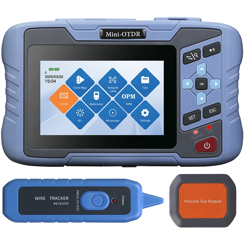 COMPTYCO AUA-D200U/A Multifunctional Optical Time Domain Reflectometer OPM VFL OLS Event Map 1310 1550nm Fiber Optic Tester OTDR
COMPTYCO AUA-D200U/A Multifunctional Optical Time Domain Reflectometer OPM VFL OLS Event Map 1310 1550nm Fiber Optic Tester OTDR