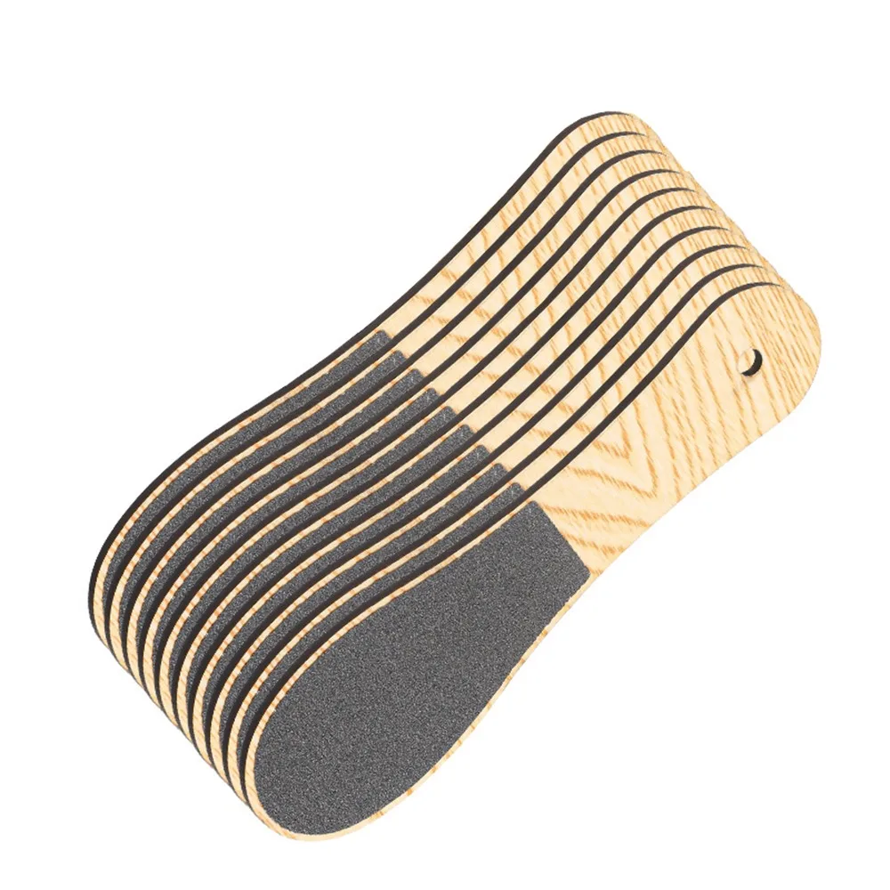 10Pcs Double Sided Wood Foot File with Hanging Hole Waterproof Foot Callus Remover Wet and Dry Use Comfortable Grip
10Pcs Double Sided Wood Foot File with Hanging Hole Waterproof Foot Callus Remover Wet and Dry Use Comfortable Grip