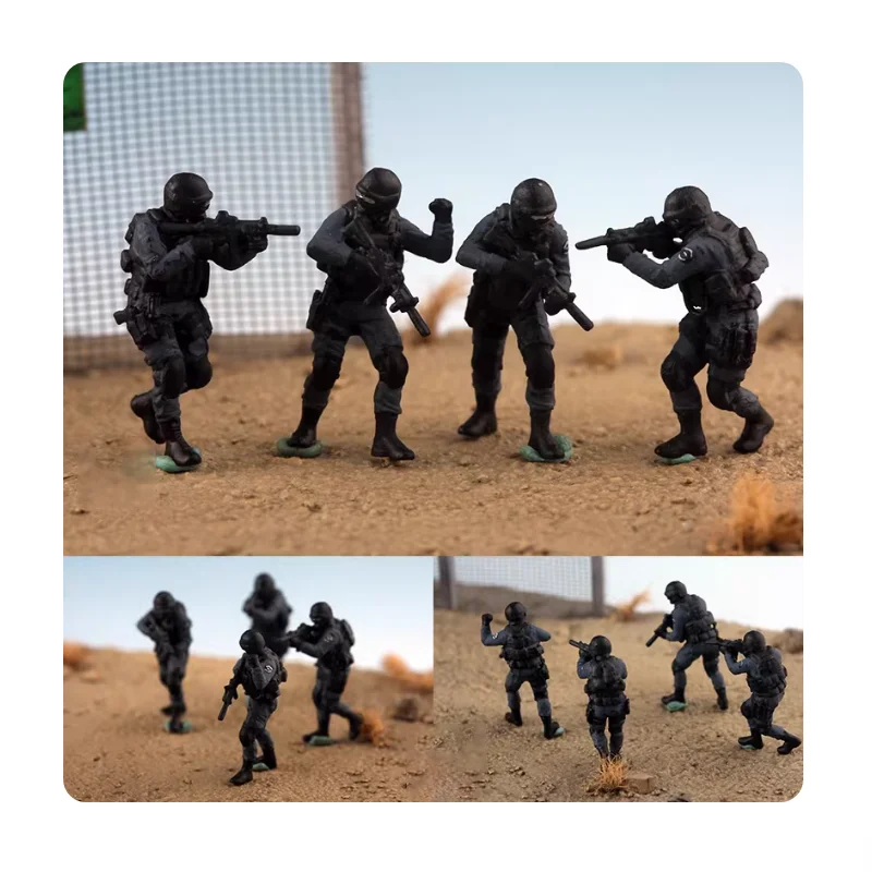 1:72 Scale Resin Material Special Police Officer 4 Suitable For Tank Helicopter Scenes Collectible Decorative Gifts Display
1:72 Scale Resin Material Special Police Officer 4 Suitable For Tank Helicopter Scenes Collectible Decorative Gifts Display